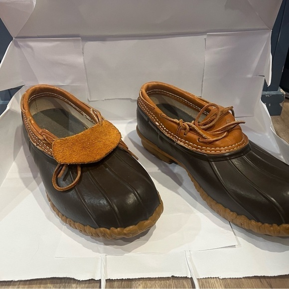 LL Bean Mens Rubber Moc Size 8 Wide main image 10